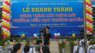 Lễ khánh thành công trình xây dựng mới - Trường tiểu học Trương Quyền